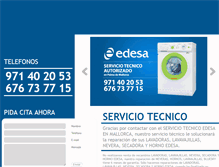 Tablet Screenshot of edesa.servicio-tecnico-mallorca.com.es